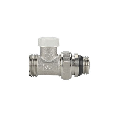 Клапан радиаторный VARMEGA VM10312 DN15x20 PN10 прямой настроечный G-1/2''х3/4'' еврокомус, с уплотнением штуцер купить в Новосибирске | "Проконсим"