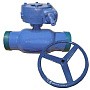 Краны стальные шаровые цельносварные КШ.Ц.П.Р DN 125 PN 25 приварные с редуктором Seagull купить в Новосибирске | "Проконсим"