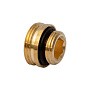 Переходник латунный MVI TR.435.0505 DN 20 PN 10 с прокладкой для узлов с шаровым затвором под плоскость, штуцер купить в Новосибирске | "Проконсим"