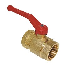 Краны латунные шаровые 11Б27п1 DN15-50 PN40 рычаг муфта-муфта БАЗ А30.0 купить в Новосибирске | "Проконсим"
