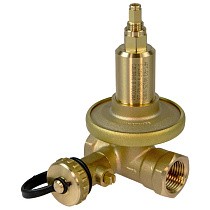 Регуляторы перепада давления латунные DN 15-40 PN 16 с измерительными ниппелями и импульсной трубкой dP=5-25кПа РИДАН APT-R3 купить в Новосибирске | "Проконсим"