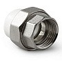 Муфта комбинированная ПП 75-2 1/2'' PN 25 разъёмная с внутренней резьбой белая Pro Aqua PA20026 купить в Новосибирске | "Проконсим"