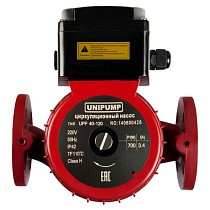 Насос циркуляционный с мокрым ротором UNIPUMP UPF фланцевый купить в Новосибирске | "Проконсим"