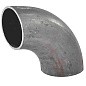 Отвод стальной крутоизогнутый 90гр. Дн 133х3,5 (DN 125) оцинкованный шовный по ТУ купить в Новосибирске | "Проконсим"