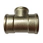 Тройник латунный никелированный DN 20-15-20 PN 40 муфта-муфта-муфта переходный купить в Новосибирске | «Проконсим»