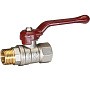Краны латунные шаровые DN 15-50 PN 25-40 никелированные рычаг муфта-штуцер Temper серия 88 ГОСТ Р 59553 купить в Новосибирске | "Проконсим"