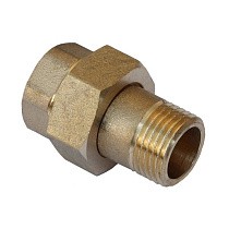 Американки латунные DN 15-50 PN 40 муфта-штуцер прямые купить в Новосибирске | "Проконсим"