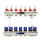 Коллекторная группа из латуни DN 25-7 вых. G-3/4'' евроконус, с расходомерами, без дренажного крана и воздухоотводчика VARMEGA VM15407 купить в Новосибирске | "Проконсим"