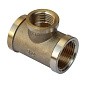 Тройник латунный DN 25-15-25 PN 40 муфта-муфта-муфта переходный купить в Новосибирске | «Проконсим»