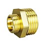 Ниппель латунный DN 20-15 PN 40 штуцер-штуцер переходный LD Pride купить в Новосибирске | «Проконсим»