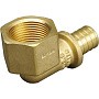 Угольник латунный для PEX труб 16-1/2'' PN 10 под надвижную гильзу с внутренней резьбой ONE PLUS купить в Новосибирске | "Проконсим"