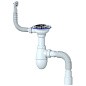 Сифон для мойки Unicorn В426P, 40х50 гибкий отвод, 3 1/2'' х40 чаша из нержавеющей стали, прямоугольный перелив купить в Новосибирске | "Проконсим"