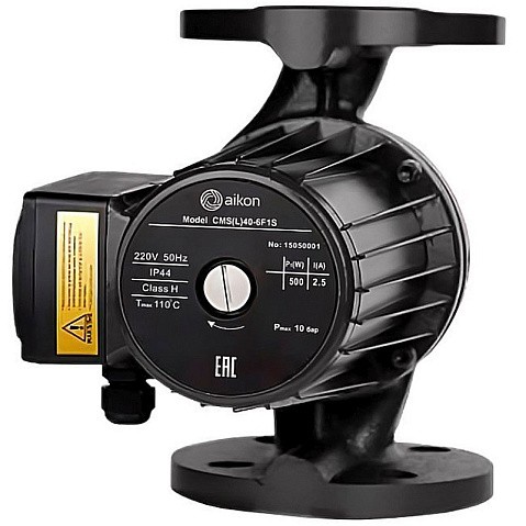 Насос циркуляционный PN 10,L 280, 1000Вт 3х380В с мокрым ротором AIKON CMS(L)50-12F3M 3х-скоростной фланцевый 110гр. купить в Новосибирске | "Проконсим"