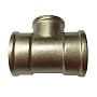 Тройники латунные никелированные DN 20-25 PN 40 муфта-муфта-муфта переходные купить в Новосибирске | "Проконсим"
