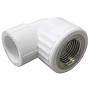 Угольник комбинированный ПП 20-1/2'' PN 25 с внутренней резьбой белый VALFEX  купить в Новосибирске | "Проконсим"