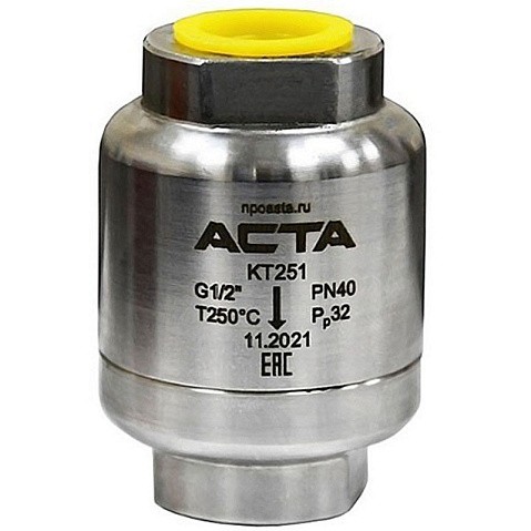 Конденсатоотводчики ТЕРМОКОН DN 15-25 PN 40 термостатический резьбовые G до 250гр. АСТА-КТ251 купить в Новосибирске | "Проконсим" Конденсатоотводчики ТЕРМОКОН DN 15-25 PN 40 термостатический резьбовые G до 250гр. АСТА-КТ251 купить в Новосибирске | "Проконсим"