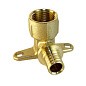 Угольник латунный для PEX труб 20-1/2'' PN 16  под надвижную гильзу Valfex VF.454.AF купить в Новосибирске | "Проконсим"