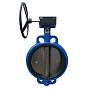 Затвор дисковый поворотный DN 600 PN 10 межфланцевый с диском из чугуна уплотнение-EPDM редуктор