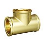 Тройник латунный DN 40 PN 40 муфта-муфта-муфта LD Pride