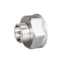 Муфты латунные DN 15-50 PN 40 никелированные муфта-штуцер переходные LD Pride купить в Новосибирске | "Проконсим"