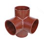 Крестовина чугунная SML 88гр. DN 100- 80- 80 двухплоскостная