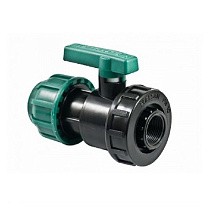 Кран шаровый ПЭ компрессионный комбинированный ВР DN 32-1/2'' PN 10 купить в Новосибирске | "Проконсим"