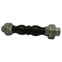 Компенсаторы резиновые DN 15-50 PN 16 с чугунными резьбовыми патрубками купить в Новосибирске | "Проконсим"
