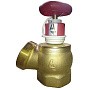 Клапан пожарный латунный КПЛ DN50 PN16 угловой 125гр. муфта-штуцер с удлиненным шпинделем Апогей купить в Новосибирске | "Проконсим"