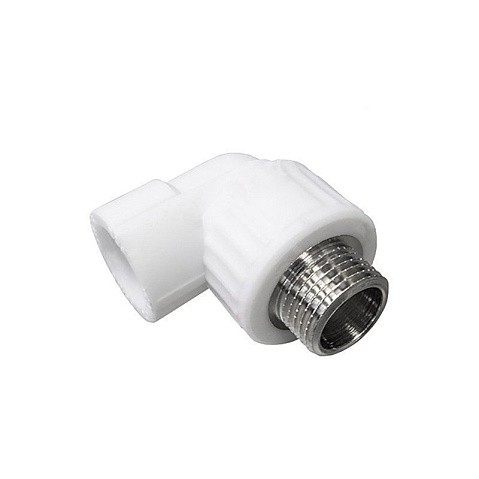 Угольник ПП 20-1/2'' PN 25 белый VALFEX Pro купить в Новосибирске | "Проконсим"