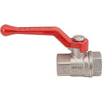 Краны латунные шаровые 11Б27фт1М DN 15-50 PN 25-40 никелированные рычаг муфта-муфта Valfex.214 DeltaPro купить в Новосибирске | "Проконсим"