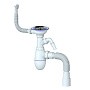 Сифон для мойки Unicorn В436V, 40х50 гибкий отвод, 3 1/2'' х40 с отводом для стиральной машины, круглый перелив купить в Новосибирске | "Проконсим"