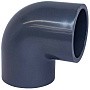 Отвод НПВХ 90гр. DN 25 PN 16 напорный клеевой черный Aquaviva ELW02590 купить в Новосибирске | "Проконсим"