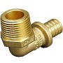 Угольник латунный для PEX труб 16-1/2'' PN 10 под надвижную гильзу с наружной резьбой ONE PLUS купить в Новосибирске | "Проконсим"