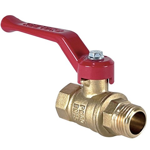 Краны латунные шаровые 11Б27фт1М DN 15-50 PN 25-40 рычаг муфта-штуцер Valfex.215 DeltaPro купить в Новосибирске | "Проконсим"