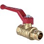 Краны латунные шаровые 11Б27фт1М DN 15-50 PN 25-40 рычаг муфта-штуцер Valfex.215 DeltaPro купить в Новосибирске | "Проконсим"