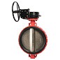 Затвор дисковый поворотный DN 400 PN 16 межфланцевый с диском из чугуна уплотнение-EPDM редуктор Рашворк 200 купить в Новосибирске | "Проконсим"