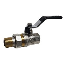 Краны латунные шаровые 11Б27п DN 15-50 PN 25-40 комбинированные рычаг американка SGL купить в Новосибирске | "Проконсим"