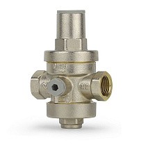 Регулятор давления DN 15-50 PN 25 никелированный поршневые под манометр VARMEGA купить в Новосибирске | "Проконсим"