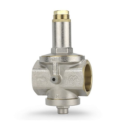 Регулятор давления VARMEGA VM128 DN 50 PN25 мембранный под манометр 18,2kv G-1/4'' никелированный купить в Новосибирске | "Проконсим"