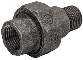 Американки чугунные DN 15-25 PN 16 муфта-штуцер с конусным уплотнением Fittex Plus купить в Новосибирске | "Проконсим"