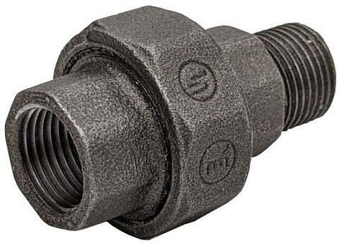 Американки чугунные DN 15-25 PN 16 муфта-штуцер с конусным уплотнением Fittex Plus купить в Новосибирске | "Проконсим" Американки чугунные DN 15-25 PN 16 муфта-штуцер с конусным уплотнением Fittex Plus купить в Новосибирске | "Проконсим"