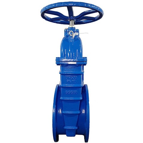 Задвижка чугунная 30ч39р DN 500 PN 10(16) с обрезиненным клином EPDM до 120гр. фланцевый ручной СИБЗТА купить в Новосибирске | "Проконсим" (930130211)