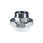 Муфта усиленная комбинированная разъёмная VALFEX 63 PN 25 G-2'' американка-НР белая купить в Новосибирске | "Проконсим"