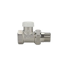 Клапан радиат. настроечный DN 15x20 PN 10 прямые евроконус 1/2х3/4'' под шестигранник c наружной резьбой VARMEGA купить в Новосибирске | "Проконсим"