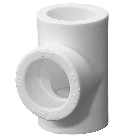 Тройник переходной ПП 75-50-75 PN 25 белый Pro Aqua PA14573P купить в Новосибирске | "Проконсим"