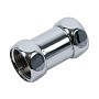 Монтажный комплект латунный хромированный DN 20-25 для полотенцесушителей гайка-гайка прямой купить в Новосибирске | "Проконсим"