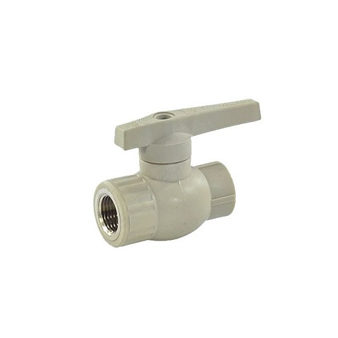 Кран шаровой комбинированный VALFEX 25 PN 25 G-3/4'' серый купить в Новосибирске | "Проконсим"