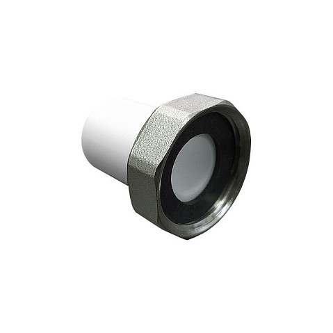 Штуцер с накидной гайкой VALFEX 32 PN 25 G-1 1/4'' белый купить в Новосибирске | "Проконсим"