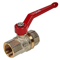 Краны латунные шаровые Danfoss с внутренней резьбой PN 40 никелированные купить в Новосибирске | "Проконсим"