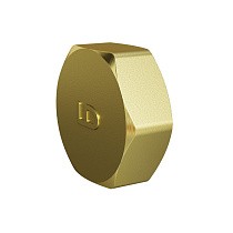 Заглушки латунные DN 15-50 PN 40 муфтовая LD Pride купить в Новосибирске | "Проконсим"